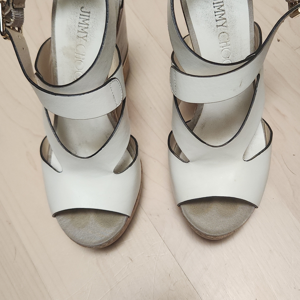 Jimmy Choo White Women's Sandals